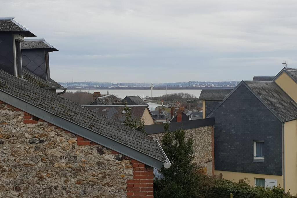 Appartamento Le Longchamp Honfleur Esterno foto